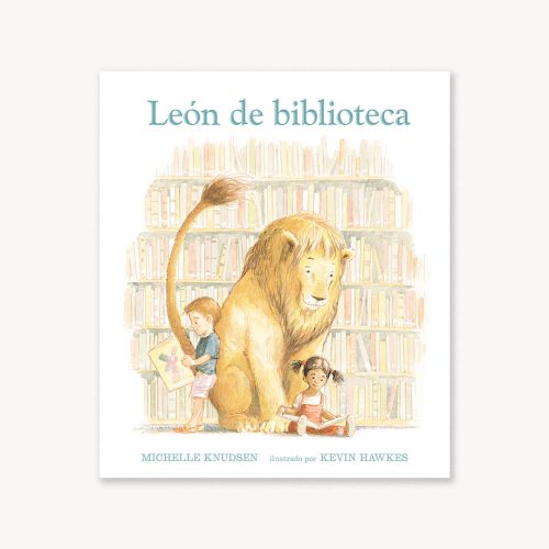León de biblioteca