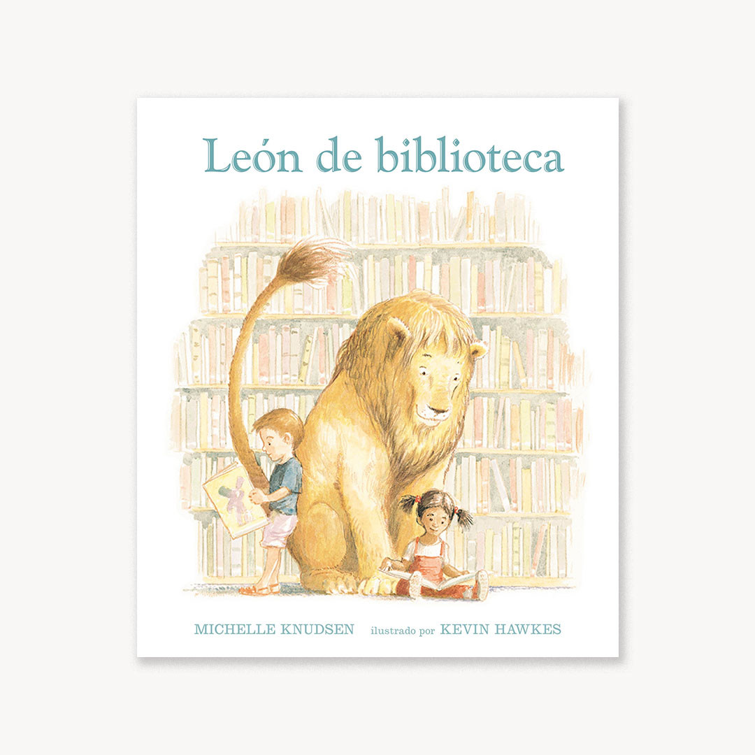 León de biblioteca