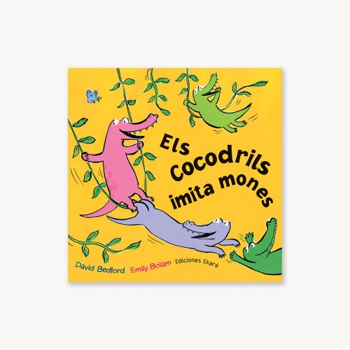 Els cocodrils imita mones
