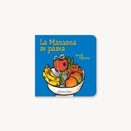 La manzana se pasea
